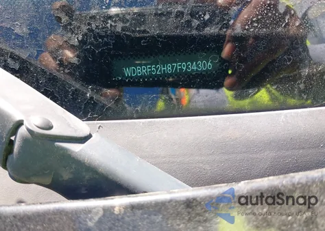 2007 Mercedes-Benz C 230 Sport from USA, damaged, VIN WDBRF52H87F934306